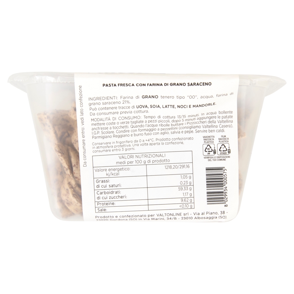 Valtonline Pizzoccheri della Valtellina I.G.P. 500 g